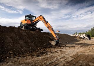 Колесни екскаватори Doosan DX57W-7