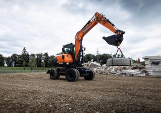 Колесни екскаватори Doosan DX57W-7