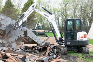Мини екскаватори Bobcat E55