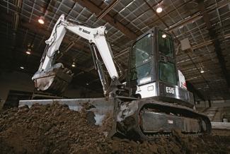 Мини екскаватори Bobcat E55W
