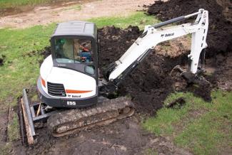 Мини екскаватори Bobcat E55W