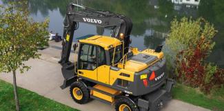 Колесни екскаватори Volvo EW140D