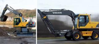 Колесни екскаватори Volvo EW160B