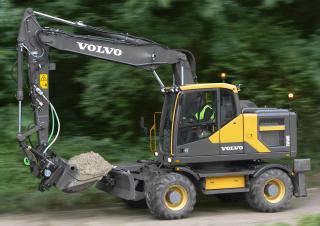 Колесни екскаватори Volvo EW160E
