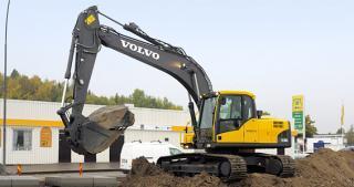 Колесни екскаватори Volvo EW180C