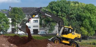 Колесни екскаватори Volvo EW180D