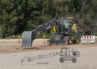 Колесни екскаватори Volvo EW180E