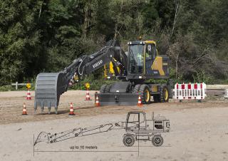 Колесни екскаватори Volvo EW180E
