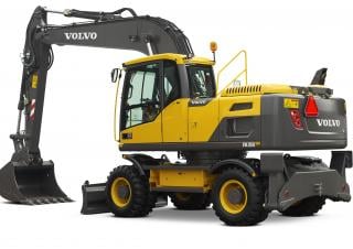 Колесни екскаватори Volvo EW210D