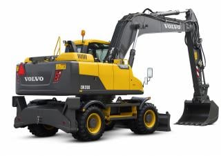 Колесни екскаватори Volvo EW210D