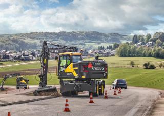 Колесни екскаватори Volvo EWR170E