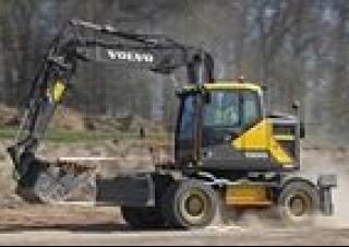 Колесни екскаватори Volvo EWR170E