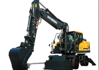 Колесни екскаватори Hyundai HW210A