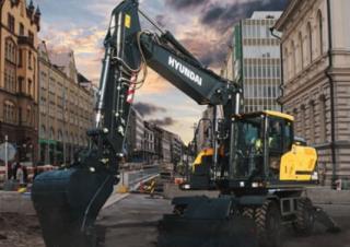 Колесни екскаватори Hyundai HW210A L