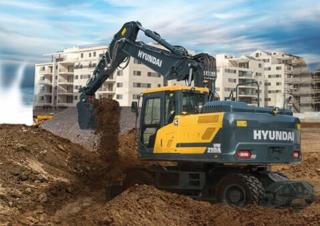 Колесни екскаватори Hyundai HW210A L