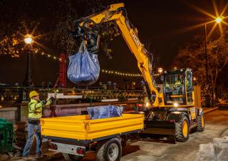 Колесни екскаватори JCB Hydradig 110W