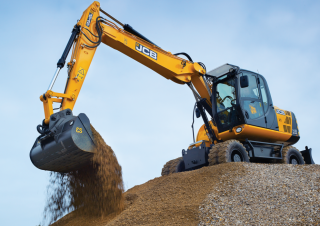 Колесни екскаватори JCB JS145W