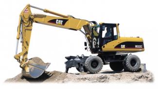 Колесни екскаватори Caterpillar M 322 C Mono