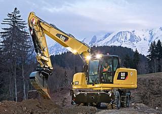Колесни екскаватори Caterpillar M318F