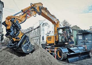 Колесни екскаватори Hydrema MX 17