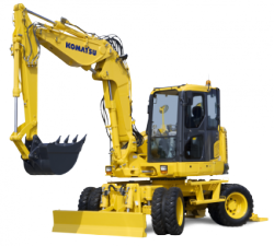 Колесни екскаватори Komatsu PW118MR-8