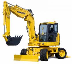 Колесни екскаватори Komatsu PW118MR-8