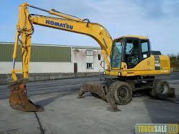 Колесни екскаватори Komatsu PW160-7E0