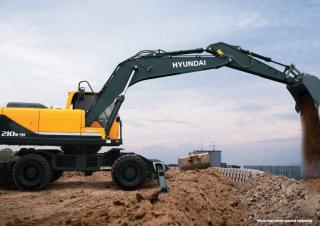 Колесни екскаватори Hyundai R210W-9S