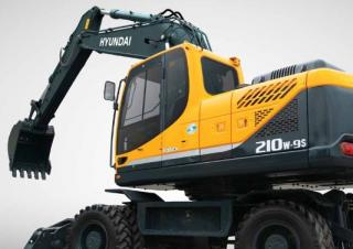 Колесни екскаватори Hyundai R210W-9S
