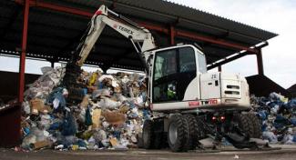 Колесни екскаватори Terex TW 110