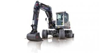 Колесни екскаватори Terex TW 85