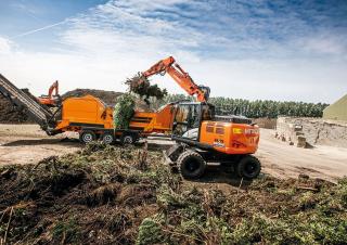 Колесни екскаватори Hitachi ZX140W-6