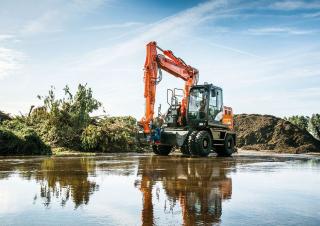Колесни екскаватори Hitachi ZX140W-6