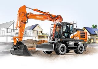 Колесни екскаватори Hitachi ZX220W-7