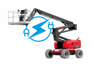 Артикулиращи подемници тип стрела Колесни повдигачи с подвижна стрела Manitou 200 ATJ e CR
