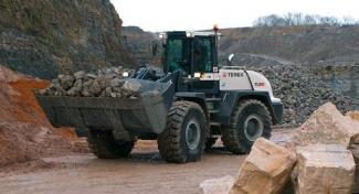 Колесни товарачи Terex TL 310