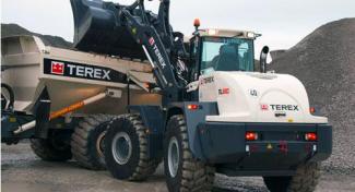 Колесни товарачи Terex TL 310