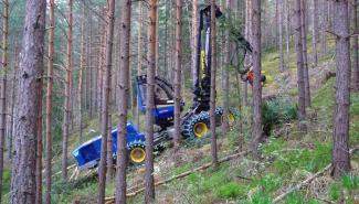 Горска техника Колесни харвестъри Rottne H 11