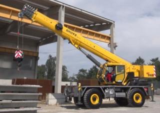 Кранове за груби терени Grove RT550E
