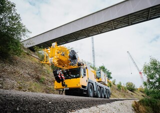 Кранове за всякакви терени Liebherr LTM 1150-5.3