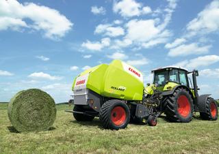 Кръгли преси Claas Rollant 455 RC Pro 