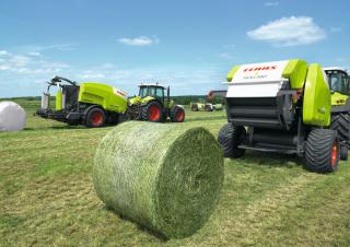 Кръгли преси Claas Rollant 455 RC Pro 