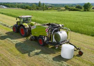 Кръгли преси Claas Rollant 455 RC Uniwrap 