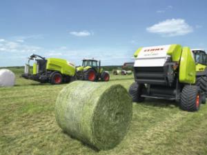 Кръгли преси Claas Rollant 455 RC Uniwrap