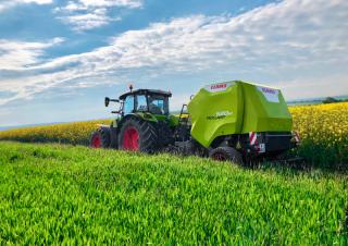 Кръгли преси Claas Rollant 520 RC