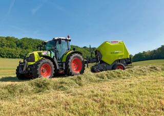 Кръгли преси Claas Rollant 520 RC