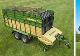 Къси ремаркета за силаж Krone AX 280 HL