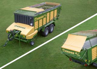 Къси ремаркета за силаж Krone AX 310 HL
