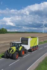Къси ремаркета за силаж Claas Cargos 9600