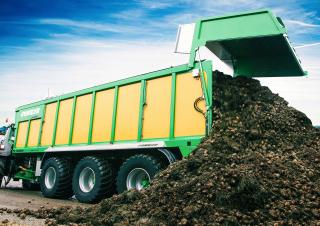 Къси ремаркета за силаж Joskin DRAKKAR 9600/41T180